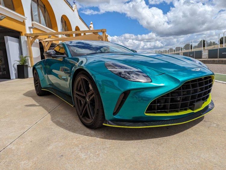 The Alluring Stance of the 2025 Aston Martin Vantage: A Visual and Driving Delight